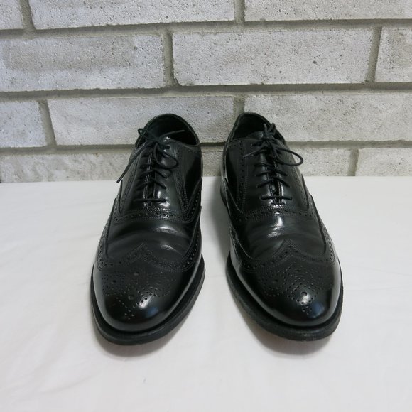 Florsheim Brogue Leather Wingtip Dress Formal Oxfords Footwear Shoes Size 11 C - Picture 5 of 7